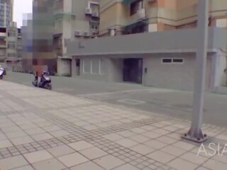 ModelMedia Asia-Picking Up A Motorcycle Woman On The Street-Chu Meng Shu-MDAG-0003-Best Original Asia xxx video clip
