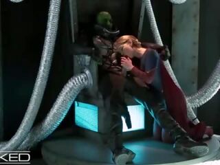 WickedParodies - Supergirl Seduces Braniac Into Anal sex video
