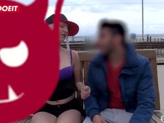 LETSDOEIT - Spanish Pornstar Picks up & Fucks An Amateur youngster