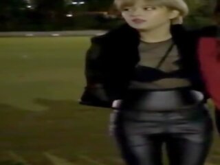 Jeongyeon Showing off Her Black Bra for You: Free adult film b0
