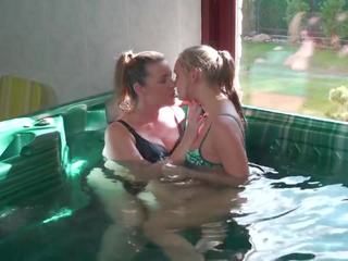 Mom and mistress xxx movie in Jacuzzi, Free HD x rated film 7c