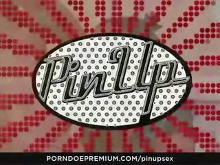 Pinup sex - Polish Pinup diva Misha Cross Gets Cum On Ass shortly after Fucking Her Biker lover
