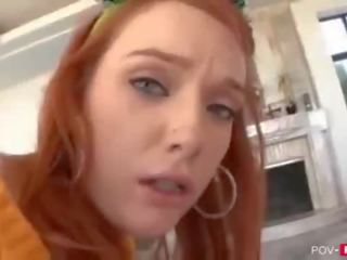 Redhaired stunner really loves to get fucked from behind - Pov-porn.net