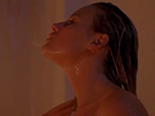 Tania Saulnier enticing Shower damsel Shower Scene: Free dirty clip 6f