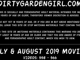 Dirtygardengirl Fisting Prolapse Giant Toys - July &.