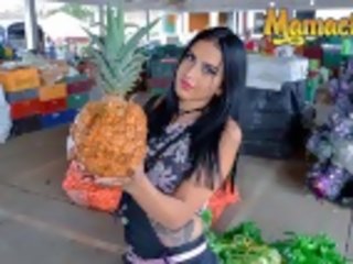 MamacitaZ - marvellous fantastic Tattooed Latina Fucked Hard For The First Time On CAM
