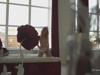 Bewitching Russian Amateur Babes Teasing In Hd Softcore Erotica video