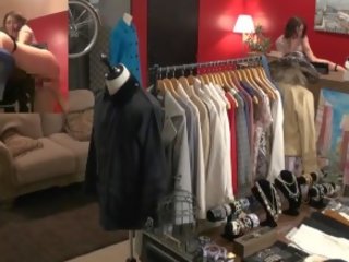 Risky Public dirty clip in Japanese Clothing Store With Tsubasa Hachino
