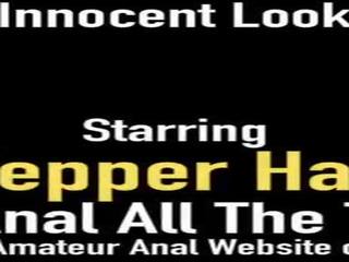 Innocent Anal Creampie feature Pepper Heart Gets Asshole Mega Piledrived!