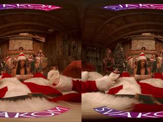VRBangers Christams Orgy with Abella Danger and her 7 enchanting Elves VR dirty film