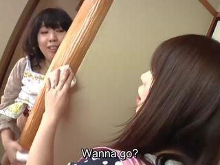 Subtitled jepang risky x rated video with sexy mother in law