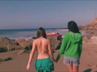 Lésbica viagem a partir de o praia, grátis madthumbs lésbica hd xxx filme