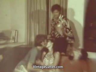 Ordinary Evening Turns in a Fervent Orgy 1960s Vintage