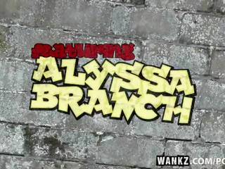 Wankz- rapping skeet alyssa branch ตอก