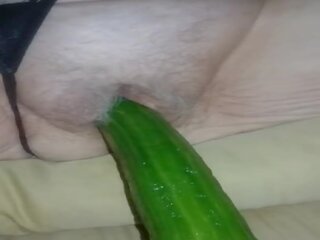 Taking a Cucumber Deep, Free Pussy Masturbator HD adult film b3