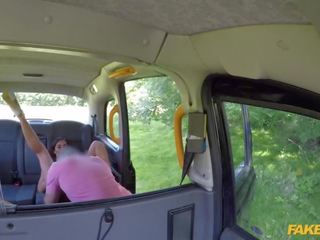 Fake Taxi charming Brunette Princess Jas and her Big Tits Fucked under the Sun