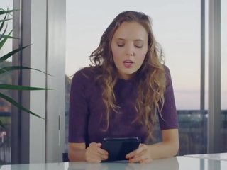 Woman has orgasme while reading book- katya clover