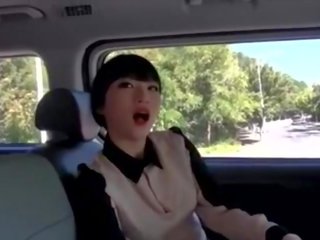Ahn hye jin קוריאני damsel ב"ג נהירה מכונית מלוכלך סרט עם צעד oppa keaf-1501