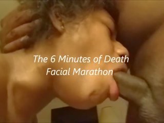 ال 6 دقيقة من الموت خشب الأبنوس تجميل الوجه شاعر المليون marathon
