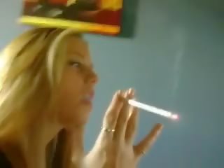 Alluring Blonde Smoking 2, Free Free Xxx Blonde x rated video clip a5