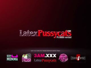 Cherry Jul and Francesca Felucci at Latexpussycats: x rated clip e5