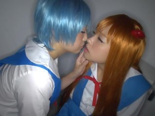 Cosplayers giapponese lesbica