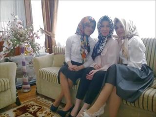 טורקי arabic-asian hijapp לערבב תמונה 20, xxx סרט 19