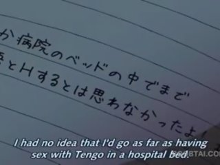 Delicate hentai skolniece izpaužas sasitu sunītis stils uz gulta