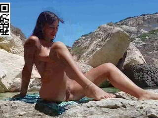 Iris from Italy Nude at Cagliari Public Beach: Free x rated film 8a | xHamster