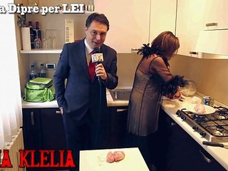 Lady Divina Klelia destroys and cooks a couple of balls for Andrea Diprè