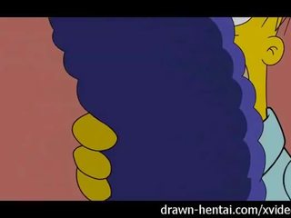 Simpsons hentai - homer fucks marge