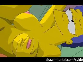 Simpsons хентай - homer трахає marge
