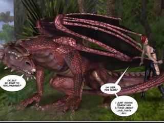 3d fumetto dragon ciclista 1