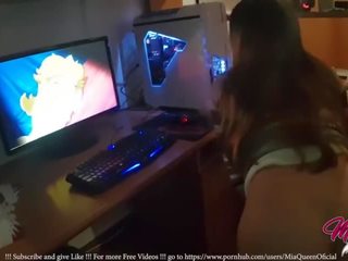 Λίγο έφηβος/η πατήσαμε κοιτώντας hentai λεσβιακό x βαθμολογήθηκε βίντεο προτού ύπνος ! - miaqueen