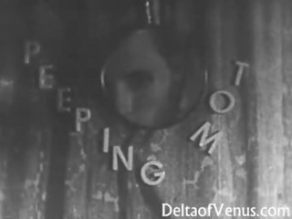 Vintage adult film 1950s - Voyeur Fuck - Peeping Tom