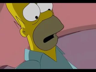 Simpsons sex movie Homer fucks Marge
