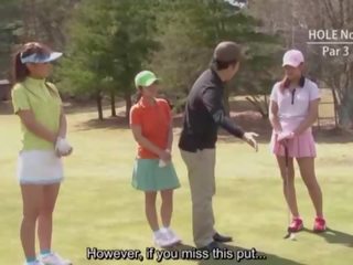 Субтитрами нецензурні hd японська гольф на відкритому повітрі exposure