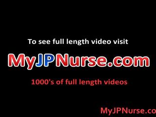 Aki yatoh asiatisk sykepleier liker knulling