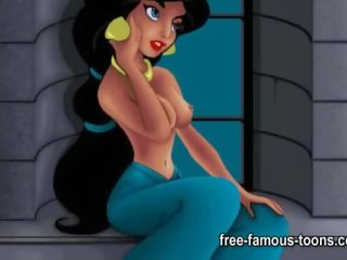 Aladdin og jasmin x karakter film parodi