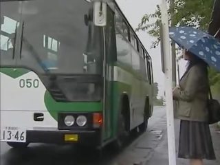 Il autobus era così first-rate - giapponese autobus 11 - gli amanti andare selvaggia
