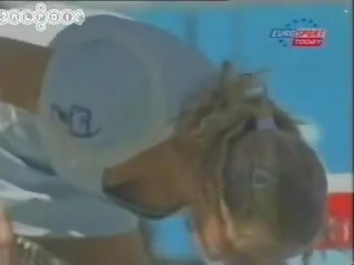 Jelena dokic oops downblouse fin