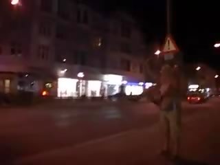Amature par har kön filma på den gata