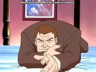 Animasi pornografi seks di tempat tidur dengan sebuah rambut pirang remaja