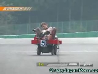 Smieklīgas japānieši netīras saspraude race!