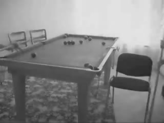 XXX hardcore xxx video in billiard room