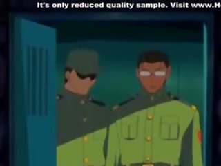 Manga gadis sekolah mendapat imprisoned oleh tentera